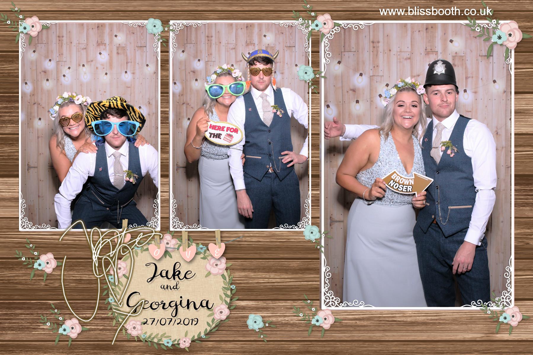 Jake and Georgina | View more photos from the event at gallery.blissbooth.co.uk/u/BlissBooth/Jake-and-Georgina